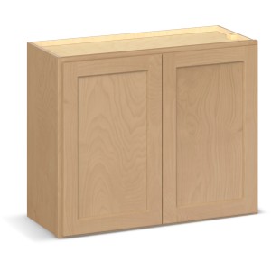 RELIABILT Parkstone II Wall Cabinet, Wheat Stained, 30" W, 2 Doors, Fully Assembled - 641541 | Lowe's Pro Supply